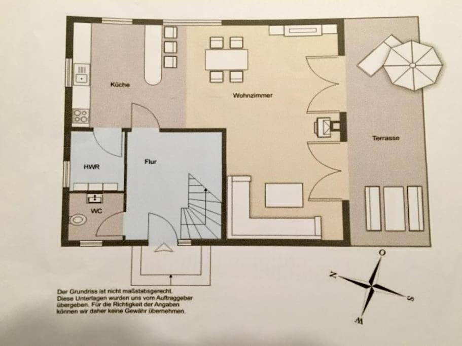 Großes familienfreundliches Ferienhaus Born Exterior foto