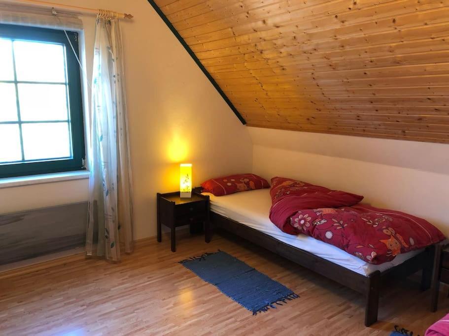 Großes familienfreundliches Ferienhaus Born Exterior foto